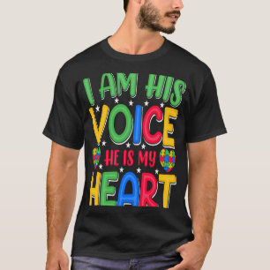 Autismus Vater ich bin seine Stimme, er ist mein H T-Shirt