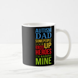Autismus-Vater Menschen suchen ihre Helden, die Mi Kaffeetasse