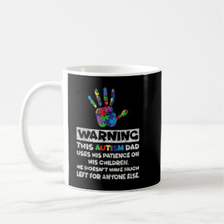 Autismus Vater Vater Son Daughter Autistische Kid  Kaffeetasse
