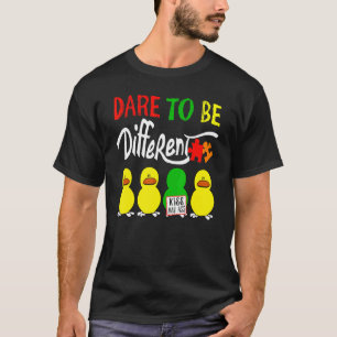 Autismus Wage Anders Zu Sein T-Shirt