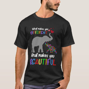 Autismus, was einen anders macht, macht einen beau T-Shirt