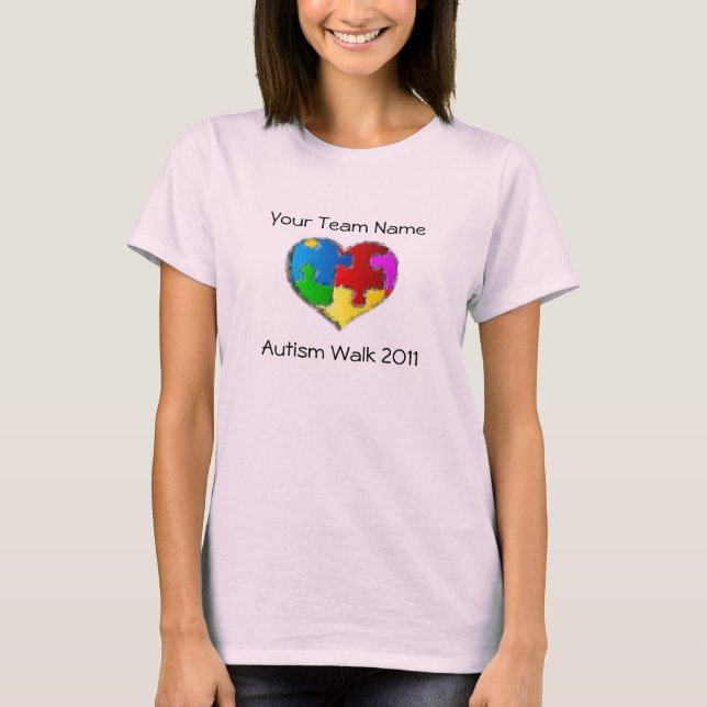 Autismus-Weg-Shirt 2011 T-Shirt (Vorderseite)