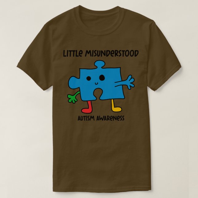 Autismus wenig missverstanden 2 T-Shirt (Design vorne)
