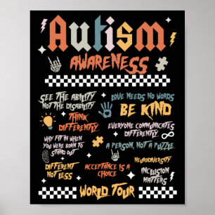 Autismus World Tour Poster