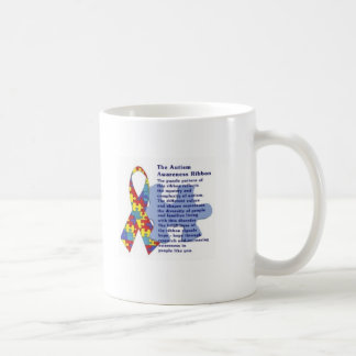 Autismusband-Geschichten-Tasse Kaffeetasse