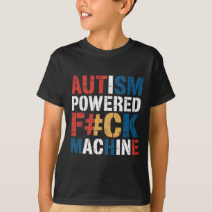 Autismusbetriebene F#ck-Maschine Retro Rizz'em Lus T-Shirt