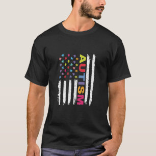 AUTISMUSBEWUSSTSEIN - PUZZLE FLAG T Shirt
