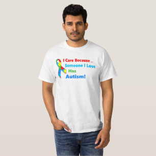 Autismusbewusstseins-Bandentwurf T-Shirt