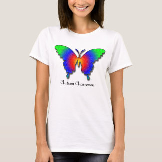 Autismusbewusstseinsschmetterling T-Shirt