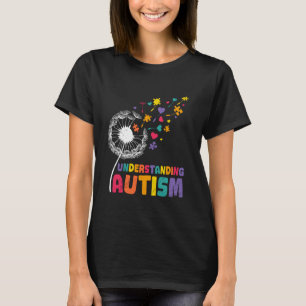 Autist VERSTEHEN AUTISMUS Löwenzahn Lustiger Löwen T-Shirt