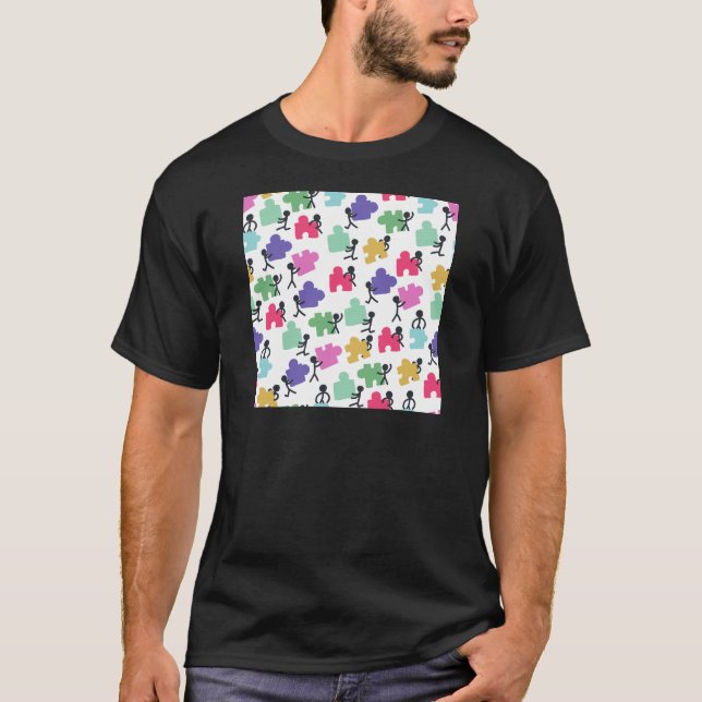 Autisten T-Shirt (Vorderseite)