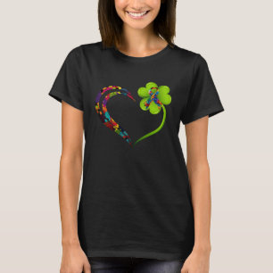 Autistenvielfalt Gerechtigkeit Autismus-Schleife T-Shirt