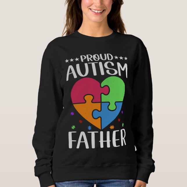 Autistic Autism Awareness Month Cute Proud Autism  Sweatshirt (Vorderseite)