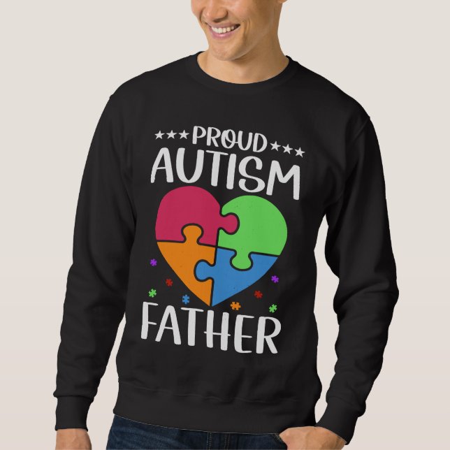 Autistic Autism Awareness Month Cute Proud Autism  Sweatshirt (Vorderseite)