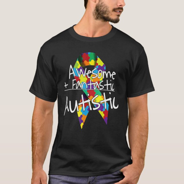 Autistic Clothing For Adult Men Women & Kids With  T-Shirt (Vorderseite)