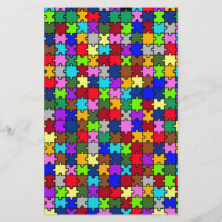 Autistic Jigsaw Briefpapier