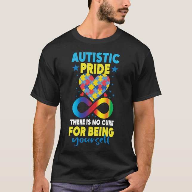 Autistic Pride Day Autism Neurodiversity Infinity  T-Shirt (Vorderseite)