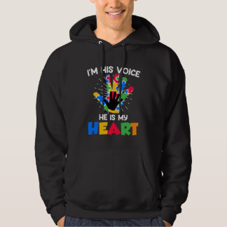Autistic solidarity for autistic child Autism Awar Hoodie