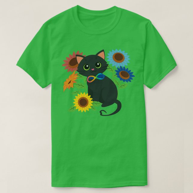 AutistiCat T-Shirt (Design vorne)