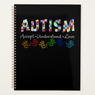 autistisch   Autismus akzeptieren Liebe verstehen Planer