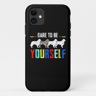 autistisch | Dare to be Different Bernese Mountain Case-Mate iPhone Hülle