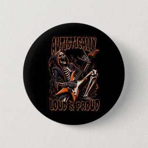 Autistisch Laut Und Stolz – Autismus-Bewusstsein S Button