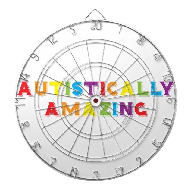 autistisch Phantastisch Dartscheibe (vorne)