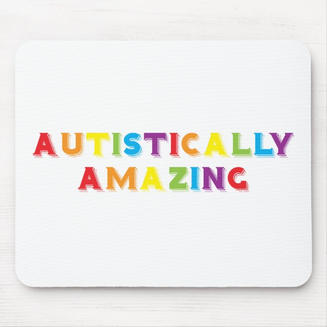 autistisch Phantastisch Mousepad (Vorne)