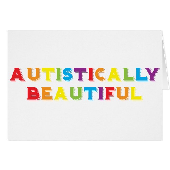 autistisch schön (Vorderseite (Horizontal))