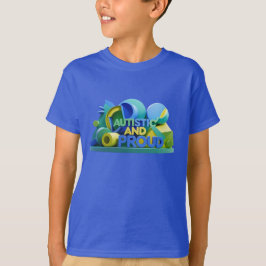 Autistisch & Stolzes Kinder T-Shirt
