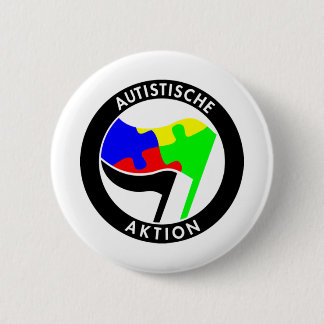 Autistische Aktion autistische Aktion Button