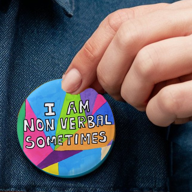 Autistische Autismus-Spektrumstörung ASD Button (Von Creator hochgeladen)