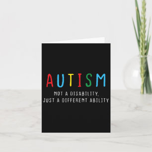 Autistische Geschenke Kinder Erwachsene andere Fäh Karte