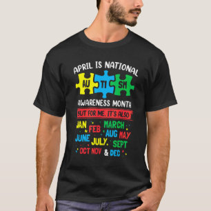 Autistische Privilegien Sensibilisierung für Autis T-Shirt