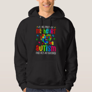 Autistischer Junge Piece Mein Herz hat Autismus Er Hoodie