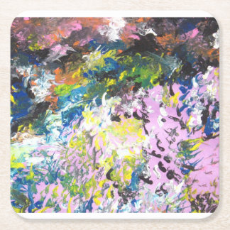 Autistischer künstlerischer Abstrakter Untersetzer