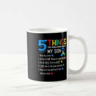 Autistischer Sohn Autism Awareness Unterstützung F Kaffeetasse