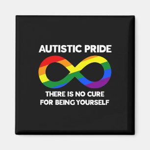 Autistischer Stolz - Autismus-Bewusstsein - Regenb Magnet