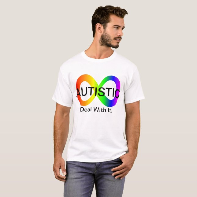 Autistisches Abkommen mit ihm T - Shirt (Vorne ganz)