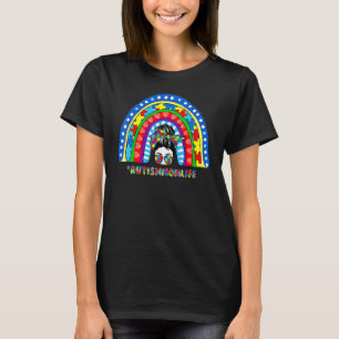 Autistisches Autismus-Bewusstsein Mama Leben Autis T-Shirt