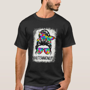 Autistisches Autismus-Bewusstsein Mom Leben Frauen T-Shirt