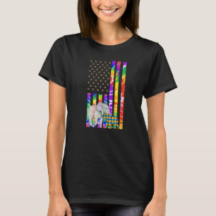 Autistisches Kind Amerikanisches Autismus-Bewussts T-Shirt