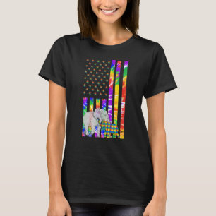 Autistisches Kind Amerikanisches Autismus-Bewussts T-Shirt