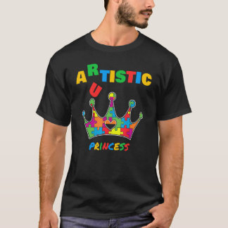 Autistisches Künstlerisches Autismus-Bewusstsein A T-Shirt