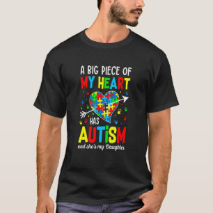 Autistisches Mädchen Stück Mein Herz hat Autismus T-Shirt