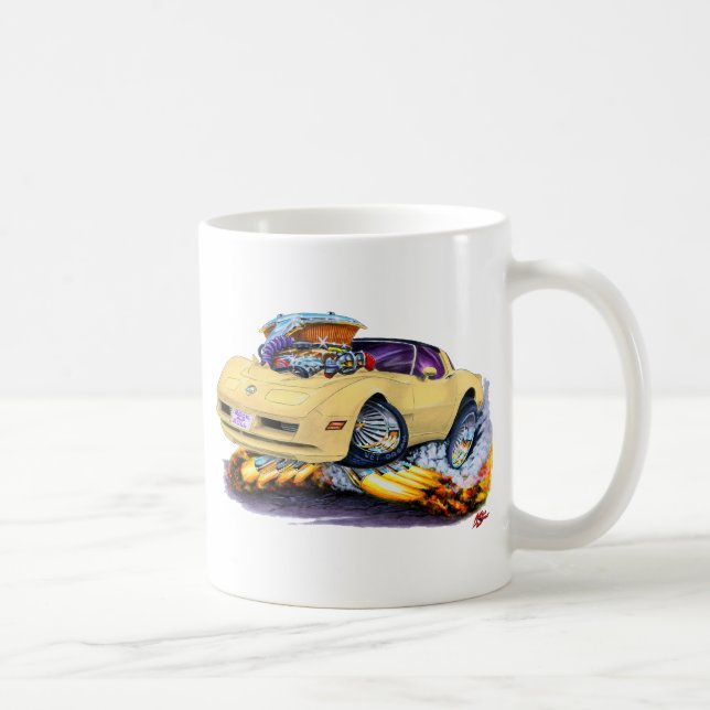 Auto 1980-82 Korvette TAN Tasse (Rechts)