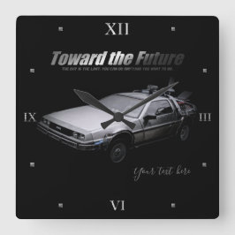 Auto: Acrylwand-Uhr Quadratische Wanduhr