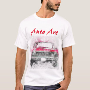 Auto Art Artistic Car Grafik T-Shirt