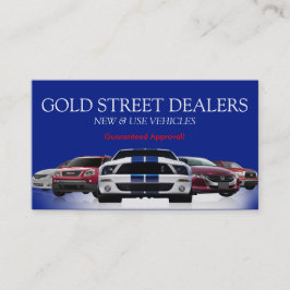 Auto, Auto, Händlerhandelskarte Visitenkarte