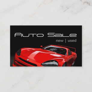 Auto-Autohändler Karosserie Werkstatt Visitenkarte